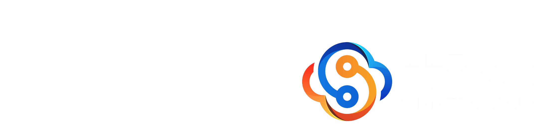 aileo 企业品牌推广数智助手 与 光环云 SINNET CLOUD 联合品牌标识
